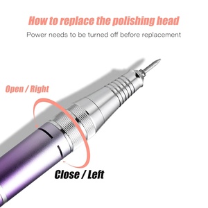35000RPM Electric Nail <b>Drill</b>, with 4 Ultra Hard Wear-resistant Ceramic <b>Drill</b> Bits & 6 Metal Nail <b>Drill</b> Machine Bits - Product Image 4