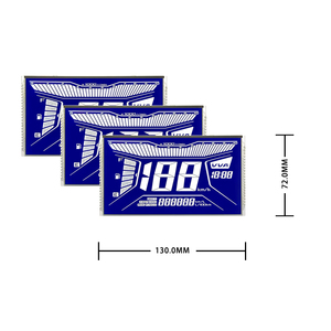 Módulo de pantalla <span class=keywords><strong>LCD</strong></span> monocromática de <span class=keywords><strong>7</strong></span> segmentos HTN FSTN VA personalizado Precio del fabricante - Product Image 5