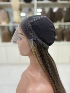 Perruques Lace Front en <span class=keywords><strong>Cheveux</strong></span> Humains Vierges Chinois Longs HD, Bonnet Transparent Respirant, Petites/Grandes Tailles, Aspect Naturel, <span class=keywords><strong>Sans</strong></span> Colle, Vente en Gros - Product Image 5