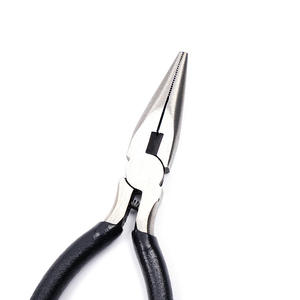 Alicates de Punta Fina DIY de 5 Pulgadas, Acero al Cromo Vanadio, Mandíbula Serrada, para Joyería y Manualidades - Product Image 3