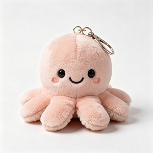 Peluche Poulpe Personnalisée au <span class=keywords><strong>Crochet</strong></span>, Mignonne, Réversible Double Face, Coussin Réconfortant, Jouet Animal - Product Image 4
