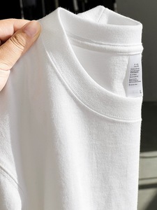 Camiseta de Algodón 100% de 250 g/m², en Oferta, Unisex, Lisa, Simple, Informal, con Logotipo Personalizado, al por Mayor para Hombre - Product Image 5