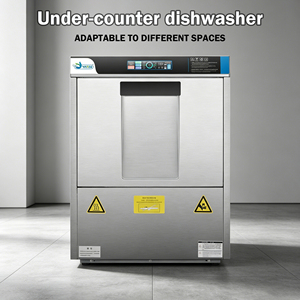 Lave-vaisselle commercial automatique sous comptoir en acier inoxydable 220V/380V pour hôtel, restaurant, bar, classe d'efficacité énergétique - Product Image 2