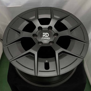 Rines de Aleación Forjados Personalizados de 1 Pieza en Negro Satinado 5x114.3 5x120 6x139.7 de 18-22 Pulgadas para <span class=keywords><strong>Tesla</strong></span> <span class=keywords><strong>Model</strong></span> X Y 3 S Cybertruck <span class=keywords><strong>Roadster</strong></span> - Product Image 3