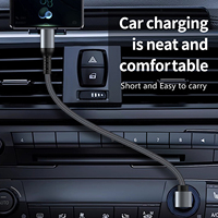 Cable de Carga USB Tipo-C en Ángulo Recto para Banco de Energía, Cable Corto de Nailon Trenzado Compatible con iPhone, Venta al Por Mayor de Fábrica
