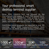Terminal POS con Pantalla Táctil de 11.6 Pulgadas, Impresora POS, Terminal con Pantalla Táctil Inteligente, Caja Registradora, Terminales de Escritorio