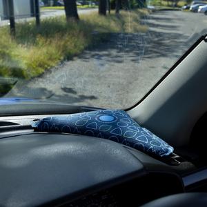 Lot de 2 sacs de <span class=keywords><strong>d</strong></span>éshumidificateur de voiture réutilisables de 450g-micro-ondables, avec tampons collants (voitures/camionnettes/caravanes) - Product Image 2