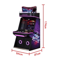 Parc d'attractions Machine de simulation de boxe Machine d'arcade Big Punch Machine de console de boxe Formation électronique Vending Arcade Game