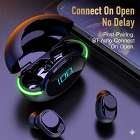 Auriculares con Logotipo Personalizado, Auriculares Inalámbricos Bluetooth 5.0, Auriculares Estéreo con Bajos, Auriculares Intrauditivos Deportivos, Regalos Promocionales