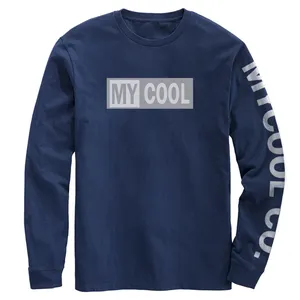 2020 New Design Hot Sale High Quality Custom Mens Cotton Printing Long Sleeve T Shirt