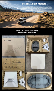 Nouveau kit Starlink Mini original, antenne électronique à réseau phasé, système Wi-Fi numérique HD double bande AC, métal blanc, Internet en stock - Product Image 6