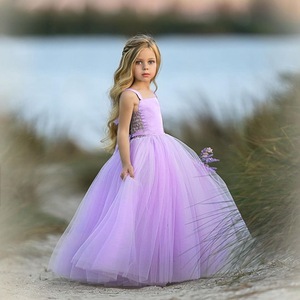 Ropa de Bebé al por Mayor, Vestidos Largos de Princesa para Niñas, Vestido de Fiesta para Niñas, para Eventos Nocturnos y Bodas - Product Image 3