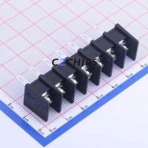 KF35H-8.25-7P Barrier Terminal Block Through hole Component (THT),P=8.25mm Connector Two Sides 8.25mm 1x7P Straight Pin - Product Image 1