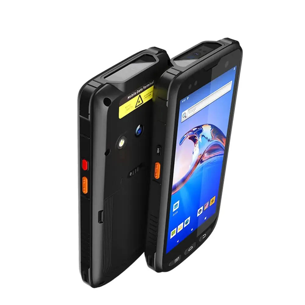 Industrie tragbarer drahtloser NFC UHF RFID-Leser 2D-Barcode-Scanner Android PDA mit Speicher Lagerbestandsmanagement