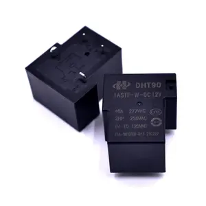 DHT90-1ASTF-W-DC12V relé de potência para 30A 40A relé industrial 5V 9V 18V 24V 48V 110V PCB Quick connect terminal forma A B C