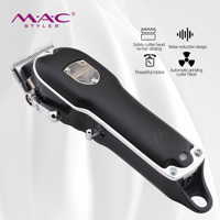 Tondeuse à cheveux sans fil pour hommes de haute qualité de style chinois 2023, avec protections, machine à couper, lithium, rechargeable, tondeuse électrique pour hommes
