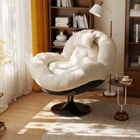 Fauteuil de salon en tissu, simple, moderne et luxueux, élégant, pour la maison, le salon ou l'hôtel