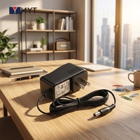 Adaptateur secteur AC DC 12V1A 12W certifié HYT ETL CE FCC RCM PSE KC pour appareils ménagers