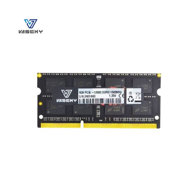 Vaseky Factory Memory RAM so DIMM DDR3 DDR3L 8GB 4GB 1333MHZ 1600MHZ SODIMM 8 GB 1.35V for Laptop Memoria Ram
