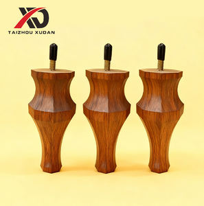 Rehausseur de pieds de meuble vintage <span class=keywords><strong>en</strong></span> bois massif pour canapé, table basse, armoire, meuble TV et chaise - Product Image 1