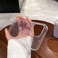 Coque de téléphone transparente à paillettes pour iPhone 16 Pro Max et 17 Pro Max – Prix de gros – Commandes en gros bienvenues