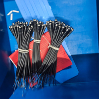 Connecteur de câble de capteur en laiton IP67 M8 5 broches, corps de prise TPU/noir, certifié CE, étanche, pour vente en gros