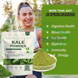 OEM Supergreens Bio-<span class=keywords><strong>Kale</strong></span>-Extrakt-Pulver Super Green Energie-Booster Entgiftungsfördernd Spirulina Moringa Gerstengras <span class=keywords><strong>Kale</strong></span>-Pulver - Product Image 3