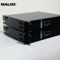 MALOX FP-10000Q Profesyonel 4 Kanallı Pasif Güç Amplifikatörü 8 Ohm Stereo 4x1350W Sınıf-TD Metal XLR Giriş Speakon Çıkış