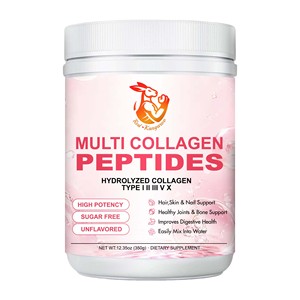 OEM ODM Polvo de Péptidos de Colágeno de Buena Calidad con Mezcla Patentada de Multi-Colágeno, Suplemento en Polvo que Promueve una Digestión Saludable - Product Image 1