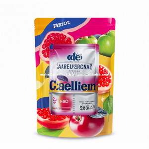 Sacs Mylar personnalisés imprimés, réutilisables, résistants à l'humidité, pour emballage de chewing-gum et de compléments alimentaires pour animaux, pochettes verticales avec fermeture éclair - Product Image 6