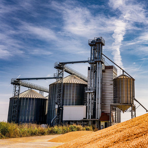 Silo de stockage d'orge de 500 tonnes, fabricant de silos en Chine, solution de stockage de céréales, silo en acier pour céréales - Product Image 3