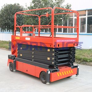 Para MORN Electric Mobile Man Lift 7m 9M 11M 13m Elevador de tijera para una sola persona Plataforma de trabajo aéreo Capacidad de carga CE 500kg Nuevo Condi - Product Image 3