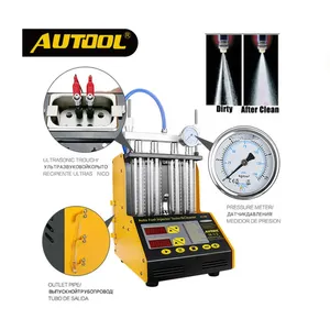 Autool CT150 xe phun nhiên liệu Tester làm sạch máy phun Cleaner Tester Công cụ Chẩn đoán Tiếng Anh Bảng điều chỉnh 220V/110V - Product Image 6