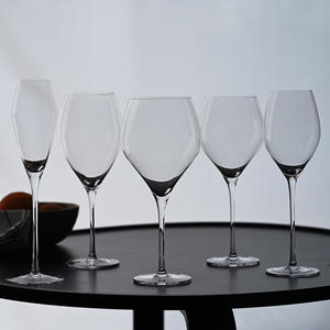 Collection <span class=keywords><strong>de</strong></span> verrerie en cristal sans plomb Lanques Premium ALICE Diamond, compatible lave-vaisselle, pour la maison et les événements <span class=keywords><strong>de</strong></span> mariage - Product Image 5