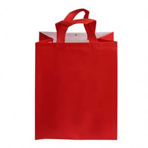 Bolsa de Compras de Tela No Tejida Personalizada al por Mayor con Logotipo Impreso a Color para Publicidad - Product Image 1
