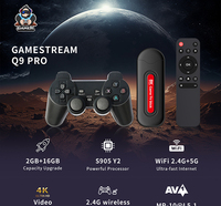 Console de jeu TV 3D open-source personnalisée 2026, décodeur Android 5G 4K, lecteur HD 2-en-1, jeux, manette sans fil 2,4 GHz Q 9