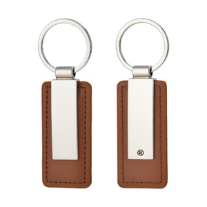 Trong kho PU kehchain kim loại Clip da <span class=keywords><strong>Keychain</strong></span> - Product Image 3