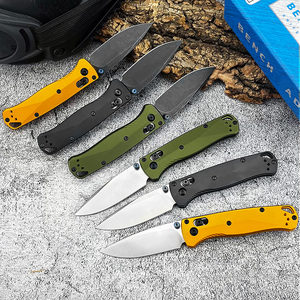 BM-Mini BUGOUT 533BK-2 Pocket EDC Knife Lightweight Aluminum Handle <b>Camping</b> Outdoor Hunting Survival <b>Tool</b> Daily Folding Knife - Product Image 1
