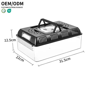 Relaxlines - Terrarium d'élevage de reptiles personnalisable, en PC et ABS, fermé, portable, en plastique, avec éclairage - Product Image 1