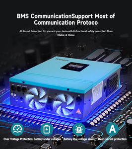 5.5kw Hybride Off-Grid Zonne-Energie Omvormer Met Hoogfrequente <span class=keywords><strong>Wifi</strong></span> Solar Home Systeem Omvormer - Product Image 6