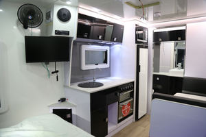 Offre Spéciale <span class=keywords><strong>caravane</strong></span> tout-terrain de 16 pieds <span class=keywords><strong>avec</strong></span> lit Queen et <span class=keywords><strong>douche</strong></span> Chambre à coucher confortable Cuisine entièrement équipée Réfrigérateur - Product Image 5