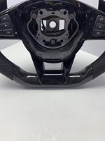 Volant en fibre de carbone avec boutons, compatible avec Mercedes Benz AMG Classe G C43 C238 A45 G500 G63 E63, volant de voiture personnalisé