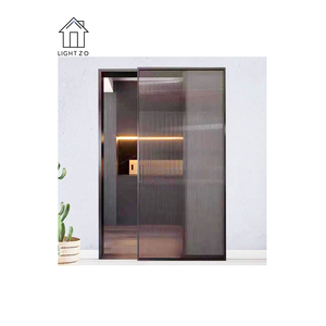 <span class=keywords><strong>ประตู</strong></span><span class=keywords><strong>บาน</strong></span><span class=keywords><strong>เลื่อน</strong></span>อลูมิเนียมแบบไม่มีรางสำหรับการแยกห้องนอนและห้องนั่งเล่น<span class=keywords><strong>ประตู</strong></span>กระจกอลูมิเนียมที่ซ่อนอยู่ในสไตล์ทันสมัย - Product Image 2