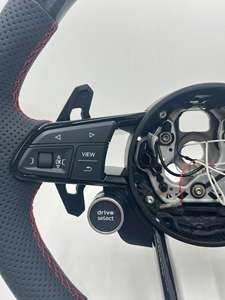 Volante de Fibra de Carbono Forjado para <span class=keywords><strong>Audi</strong></span> A1 A3 A4 A5 <span class=keywords><strong>A6</strong></span> A7 R8 RS3 RS5 C7 Q5 Q7 S3 S4 S5 TT B8 B9, Admite Cualquier Personalización - Product Image 5