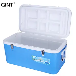 80L Blue Custom Big Capacity Beauty Waterproof Thermal Cold Keeping Cooler Box for Kitchen Fruits vegetables