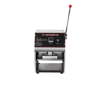 Scelleuse de comptoir TY-260 Mini pour contenants laitiers avec unité de contrôle manuel du niveau de chaleur