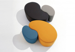 Taburete de otomón de bola redonda de estilo nórdico moderno, taburete de copa pequeña para sala de estar, juego de sofá, uso escolar y hospitalario - Product Image 6