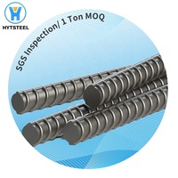 D10 D12 D16 D20 Barres d'armature en acier Code Hs Béton Fer Liste de prix de l'acier Prix du fer par tonne pour la construction