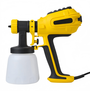 Pistola a Spruzzo Elettrica RYNEX 110V 220V 240V 700W HVLP Portatile con Serbatoio da 1200ml e 4 Ugelli per Pittori Professionisti - Product Image 4