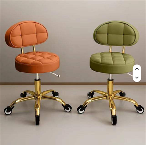 Salon Furniture Beauty <b>Stool</b> Barber Shop Hairdressing Salon Chair Rotating Lifting Round <b>Stool</b> Pulley Salon <b>Stool</b> - Product Image 1